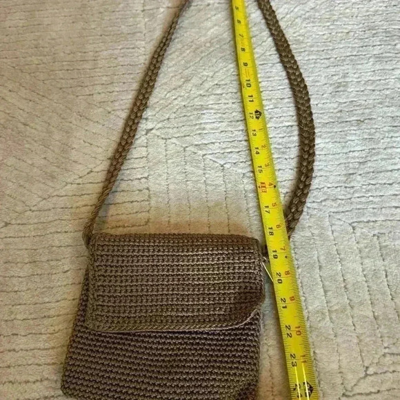 The Sak Crossbody Bag Crochet Braided Shoulder Strap Boho - Picture 6 of 7